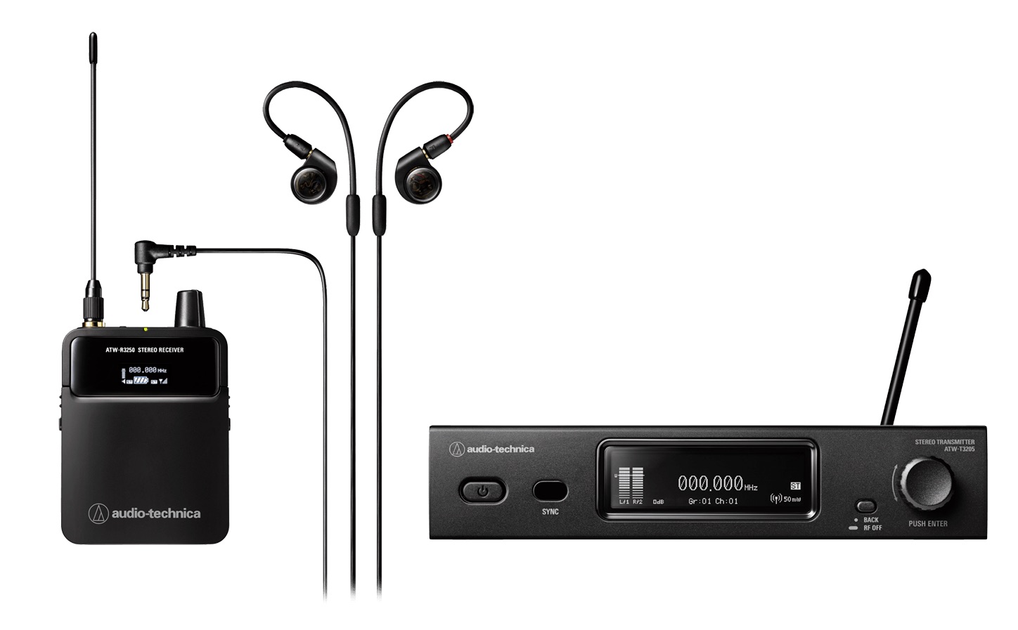 Review de Audio Technica IEM Serie 3000 sistema de monitoreo in